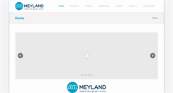 Desktop Screenshot of meyland.be